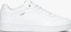 witte puma lage sneakers court classy
