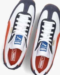 witte puma lage sneakers easy rider jr