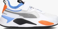 witte puma lage sneakers rs-x