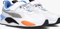 witte puma lage sneakers rs-x