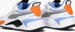 witte puma lage sneakers rs-x