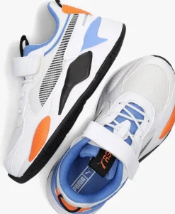 witte puma lage sneakers rs-x