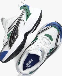 witte puma lage sneakers morphic techie