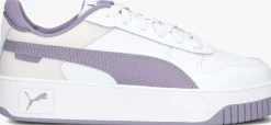 witte puma lage sneakers carina street jr