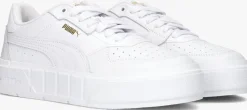 witte puma lage sneakers cali court dames