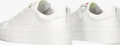 witte red-rag lage sneakers 13360