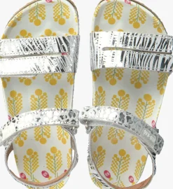 witte red-rag platte sandalen 19242