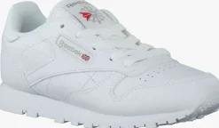 witte reebok lage sneakers classic leather kids