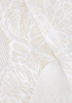 witte rosemunde top beatha capsleeve