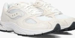 witte saucony lage sneakers grid jazz 9