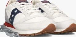 witte saucony lage sneakers jazz original m