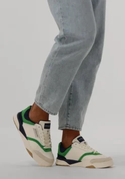 witte scotch & soda lage sneakers court cup
