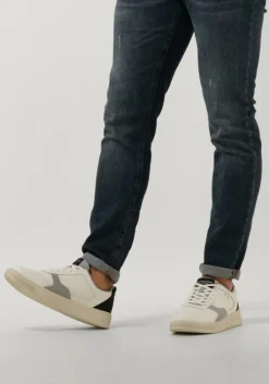 witte scotch & soda lage sneakers elliot