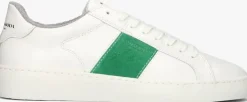 witte scotch & soda lage sneakers plakka 2.0