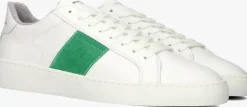 witte scotch & soda lage sneakers plakka 2.0