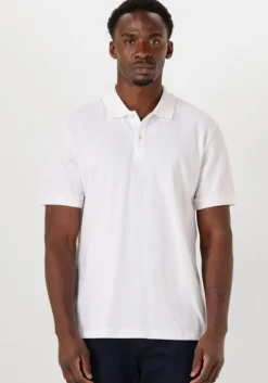 witte scotch & soda polo logo pique polo