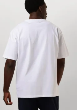 witte scotch & soda t-shirt 3 crosses loose fit pocket t-shirt