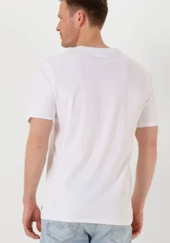 witte scotch & soda t-shirt regular fit left chest logo t-shirt