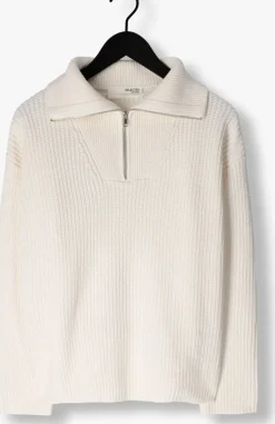 witte selected femme coltrui slfbloomie ls knit half zip
