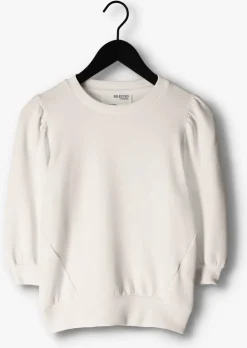 witte selected femme top slftenny 3/4 sweat top