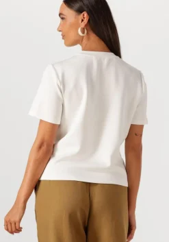 witte selected femme top slftenny ss boxy o-neck