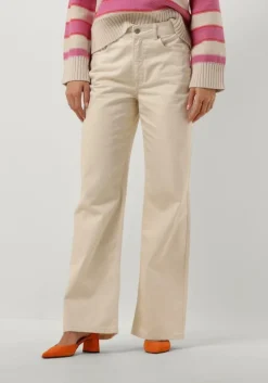 witte selected femme wide jeans slfalice-tiana hw work white wide jeans