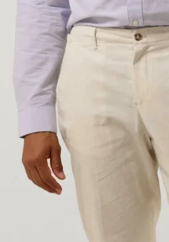 witte selected homme pantalon slhrelax180-martin linen trouser ex