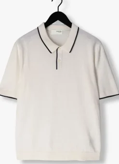 witte selected homme polo slhfave sport zip ss polo noos