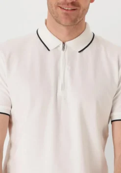 witte selected homme polo slhfave sport zip ss polo noos