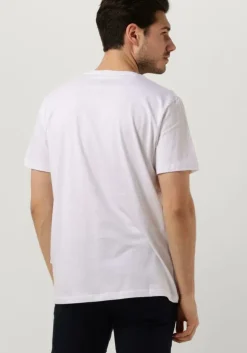 witte selected homme t-shirt slhaspen ss o-neck tee noos