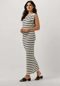 witte semicouture maxi jurk scdanielle dress