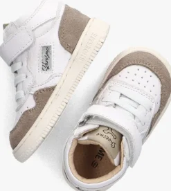 witte shoesme hoge sneakers bn24s008