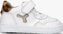 witte shoesme lage sneakers bn24s012