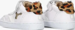 witte shoesme lage sneakers bn24s012