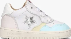 witte shoesme lage sneakers bn24s014