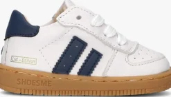 witte shoesme lage sneakers bn25s003