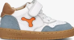 witte shoesme lage sneakers bn24s012