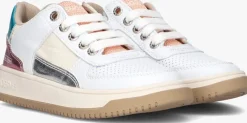 witte shoesme lage sneakers no24s003