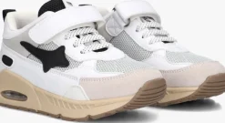 witte shoesme lage sneakers ao24s001