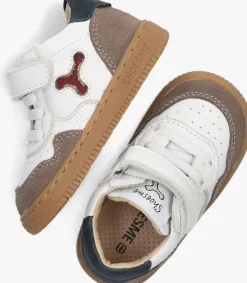 witte shoesme lage sneakers bn24s012