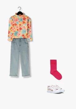 witte shoesme lage sneakers sh24s003