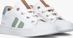 witte shoesme lage sneakers sh23s004