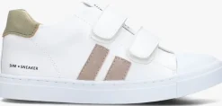 witte shoesme lage sneakers sh25s005