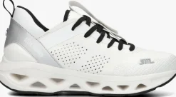 witte steve madden lage sneakers surge 1