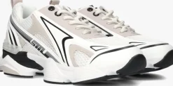 witte steve madden lage sneakers speedster-e