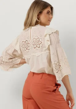 witte summum blouses blouse cotton voile embroidery