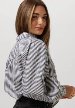 witte summum blouses blouse scattered embrostripe