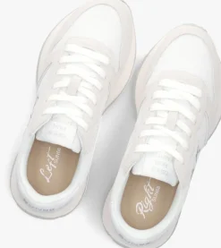 witte sun68 lage sneakers ally glitter