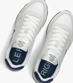 witte sun68 lage sneakers tom solid