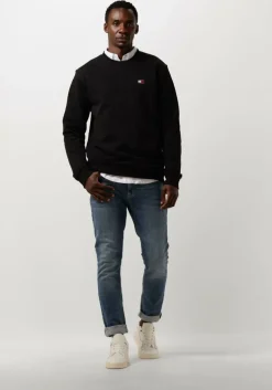 witte tommy hilfiger casual overhemd core 1985 flex oxford rf shirt